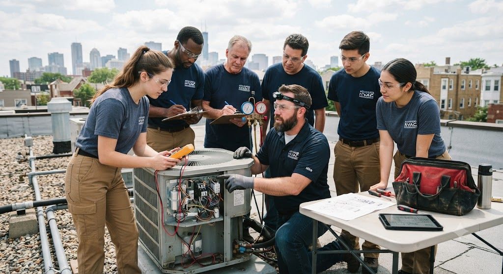 Refrigeration and HVAC troubleshooting training
