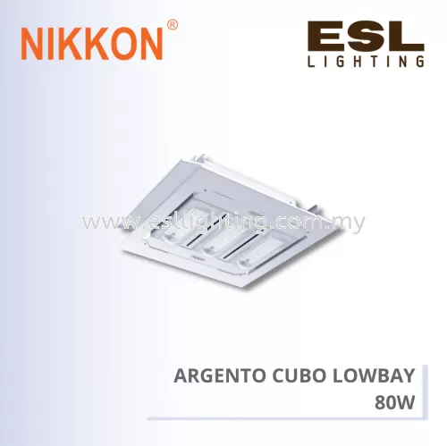 NIKKON Argento Cubo Lowbay 80W - CUBO 80W Recessed