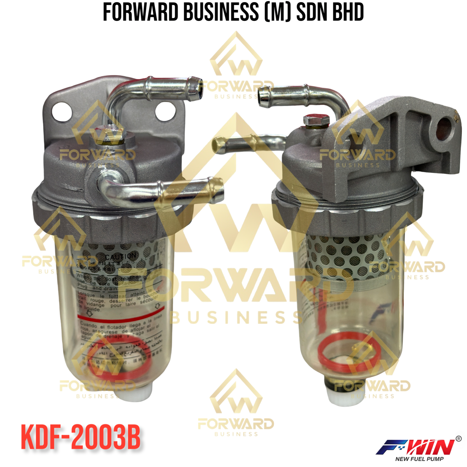 KDF-2003B FE71 4D34 FUEL WATER SEPARATOR (10MM) (ME121645) (RIGHT PIPE) (F.WIN)