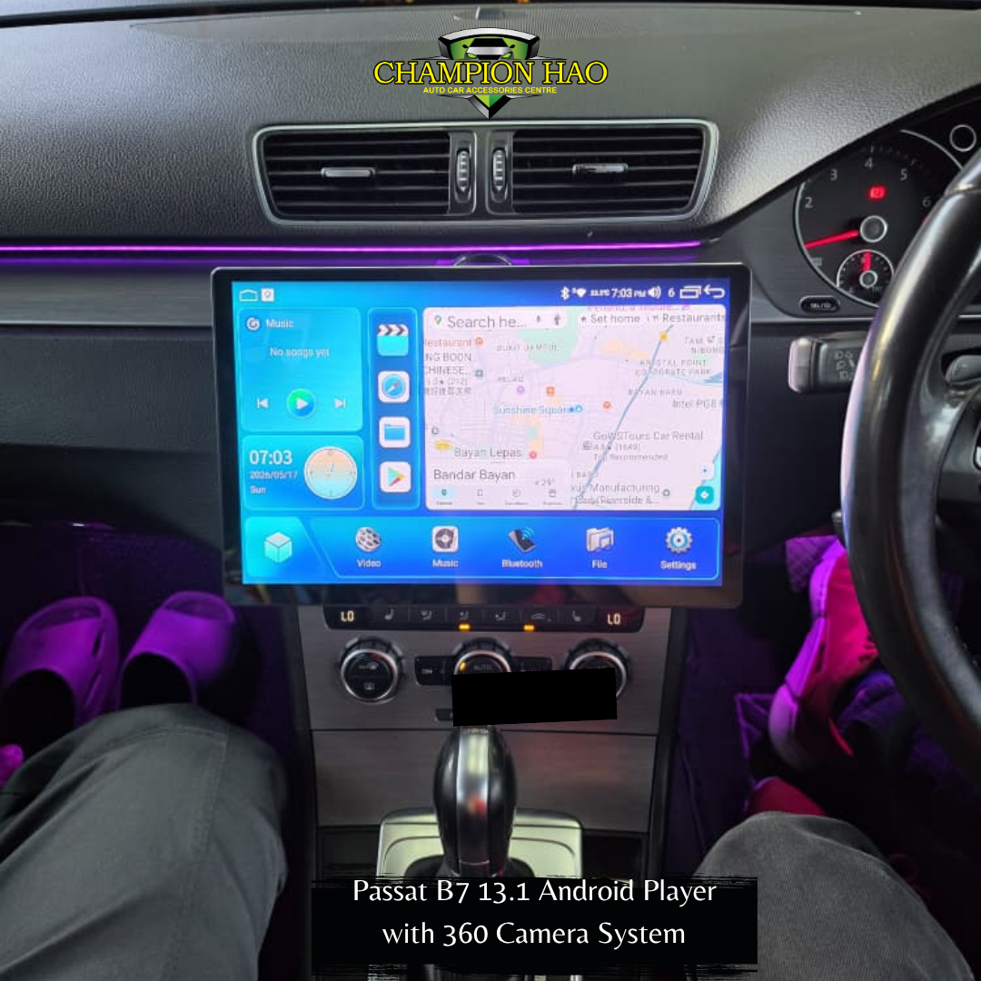 VOLKSWAGEN B7 13.1'' ANDROID PLAYER WITH 360 CAMERA SYSTEM