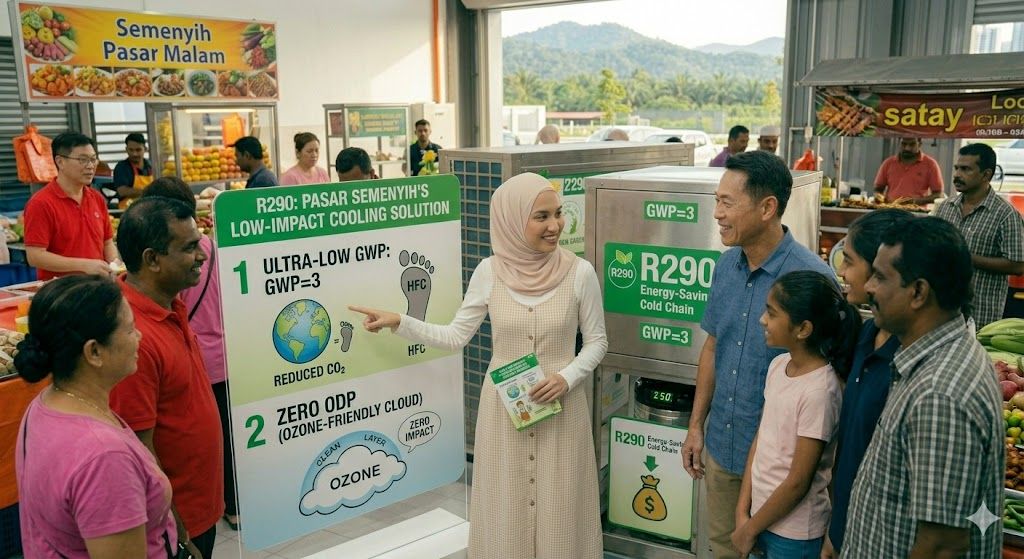 R290 low environmental impact refrigerant