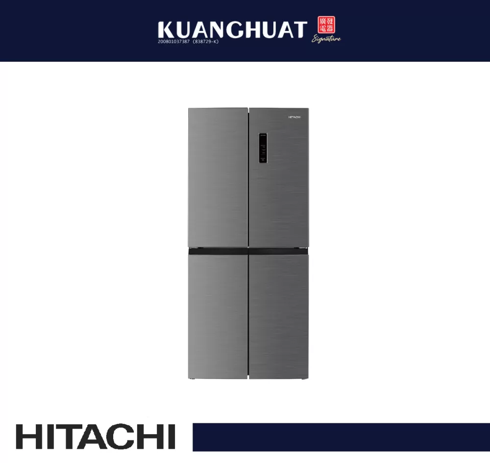 HITACHI 466L 4 Door French Bottom Refrigerator HR4N7522DSXMY