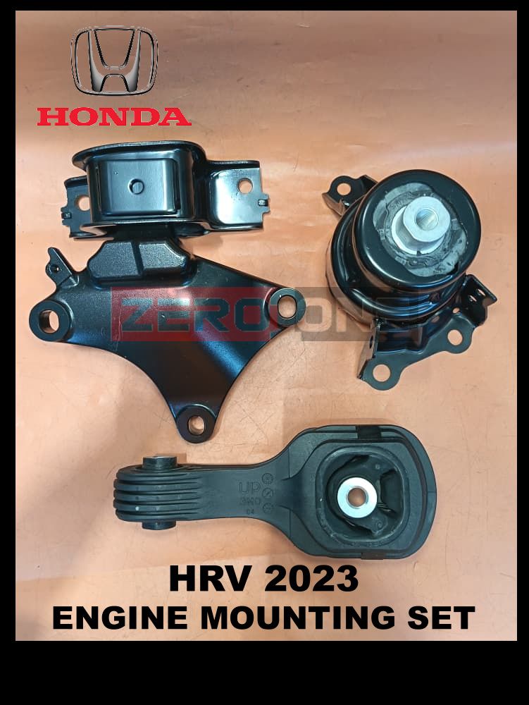 HONDA HR-V 2023 1.5 TURBO ENGINE MOUNTING SET 3PCS COMPLETE ENGINE MOUNT KIT REPLACEMENT
