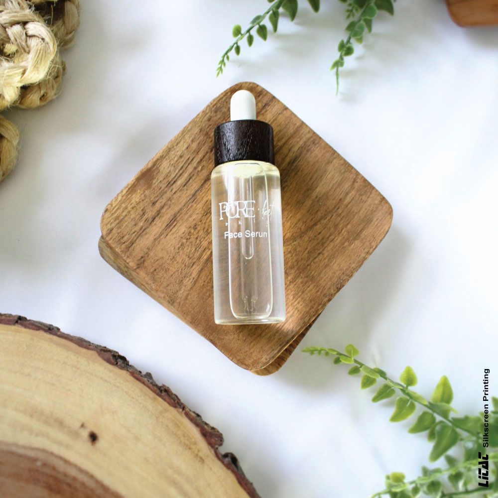 Face Serum Bottle Printing
