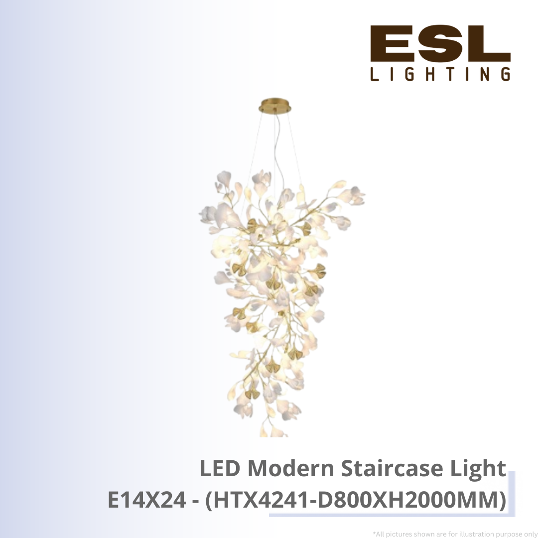 LED Modern Staircase Light E14X24 - HTX4241-D800XH2000MM