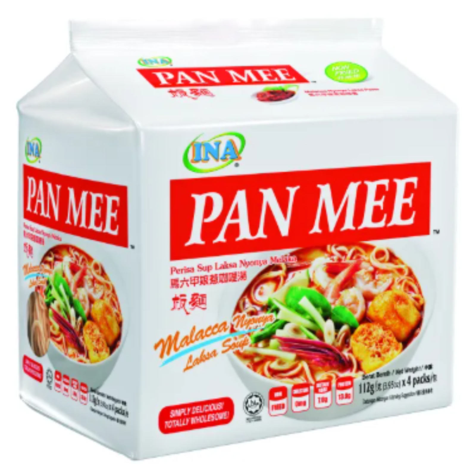 Ina Pan Mee Malacca Nyonya Laksa Soup