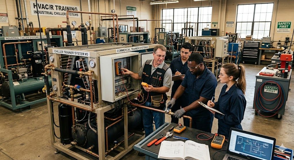 Industrial water chiller course