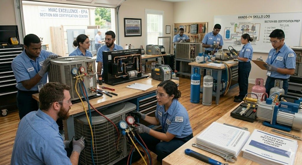 Refrigerant handling workshop