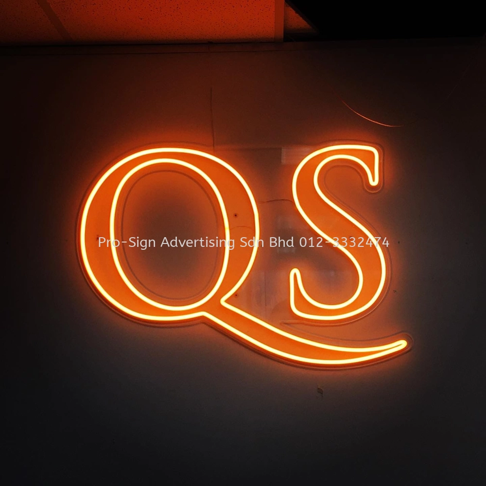 10MM EMBOSSED ACRYLIC LIGHTBOX & LED NEON (QS, KL, 2020)