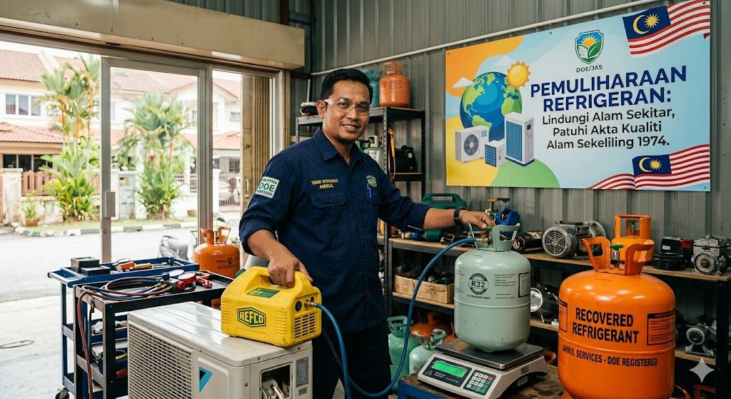 environmental refrigerant containment Malaysia DOE