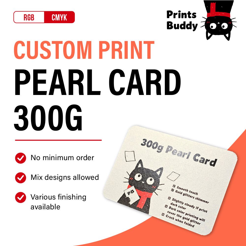 300gsm Pearl Card