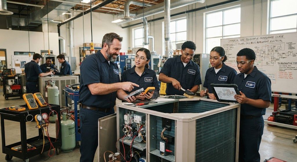 Commercial HVAC preventive maintenance course