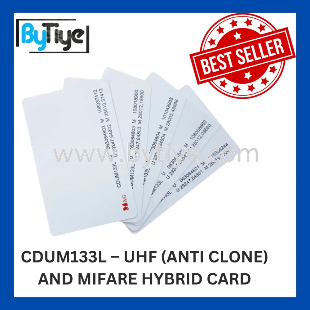 CDUM133L – UHF (ANTI CLONE) AND MIFARE HYBRID CARD