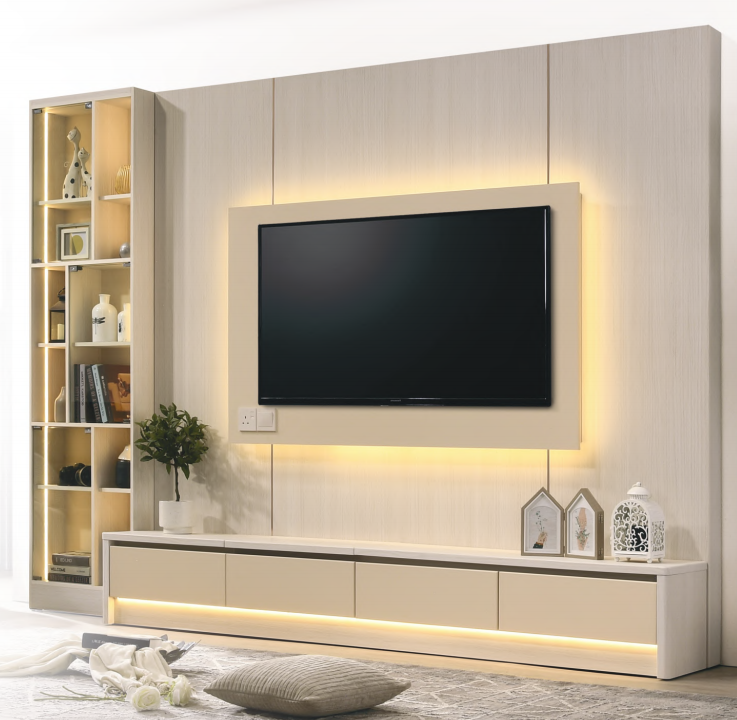 VD-2055 WALL STAND  TV UNIT SET 1 (LCD SERIES)