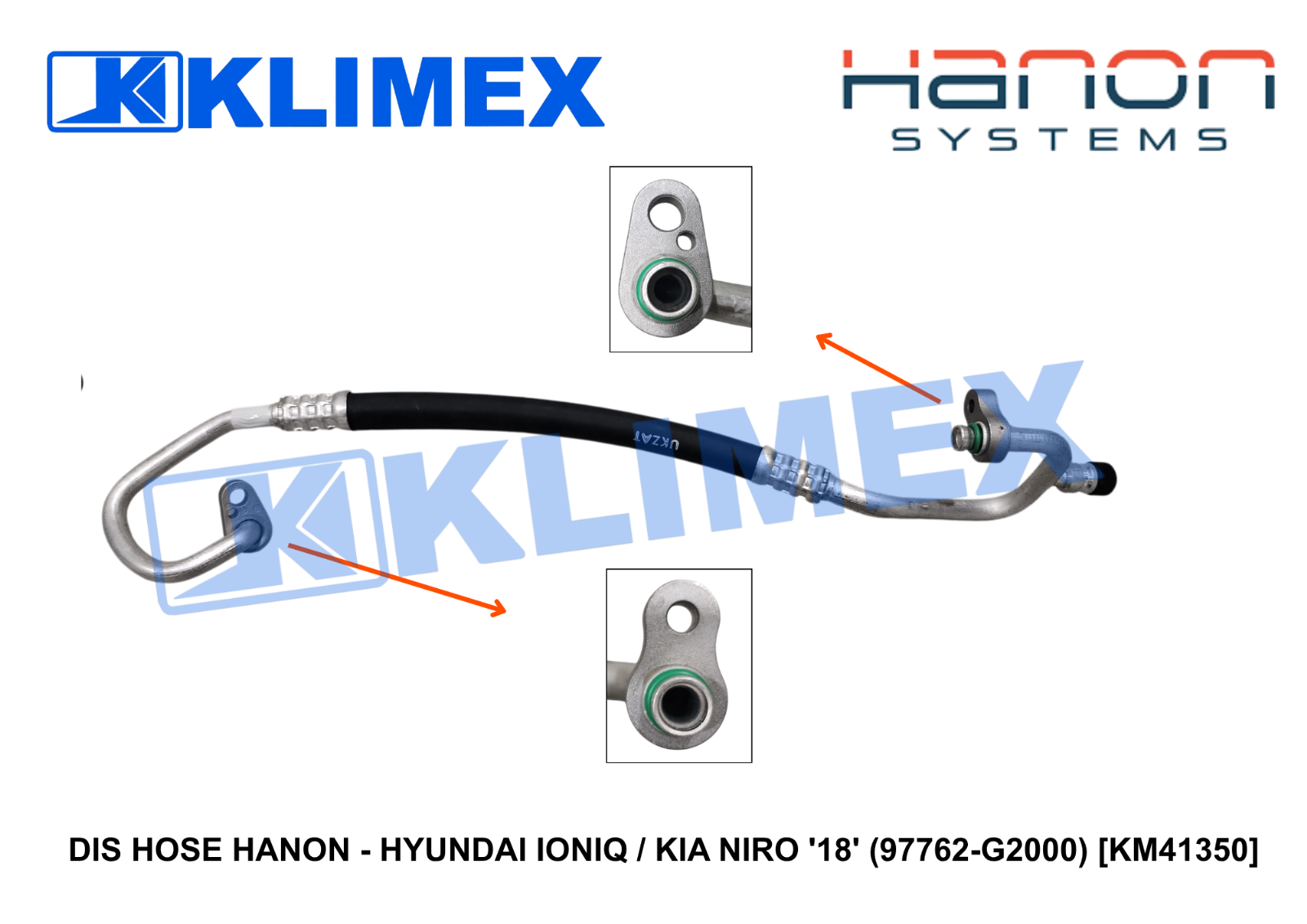 DIS HOSE HANON - HYUNDAI IONIQ _ KIA NIRO '18' (97762-G2000) [KM41350]