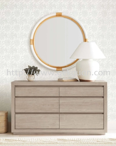 MIR 053 - RATTAN MIRROR