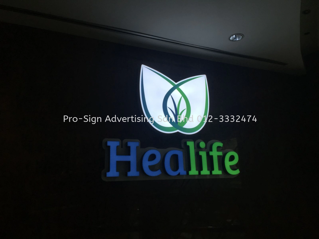 3D RIMLESS LED FRONT LIT (HEALIFE, KL, 2019)