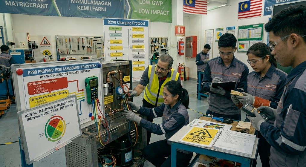 R290 refrigerant risk assessment