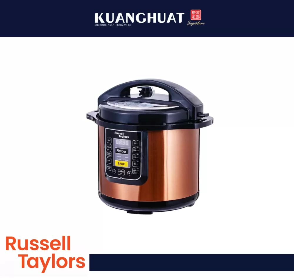 RUSSELL TAYLORS Electric Pressure Cooker (8L) PC-80