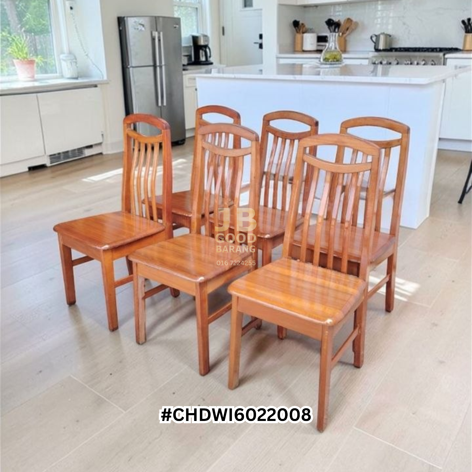 [ALLSOLD] Solid Nyatoh Wood Dining Chairs