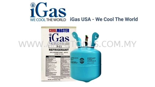 REFRIGERANT GAS R32 (3KG/CAN) BRAND iGAS