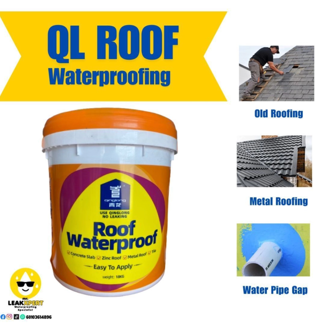 QL Roof Waterproofing Malaysia Review 2026 | Roof Waterproofing Specialist | Limbongan | Melaka | Solar100