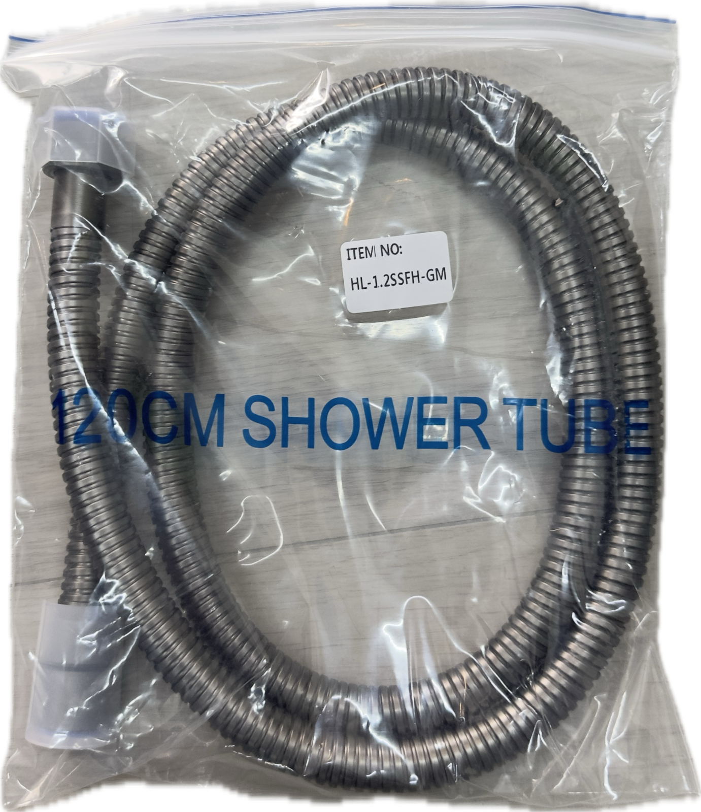 1.2m S/Steel Flexible Hose [ Gun Metal ]