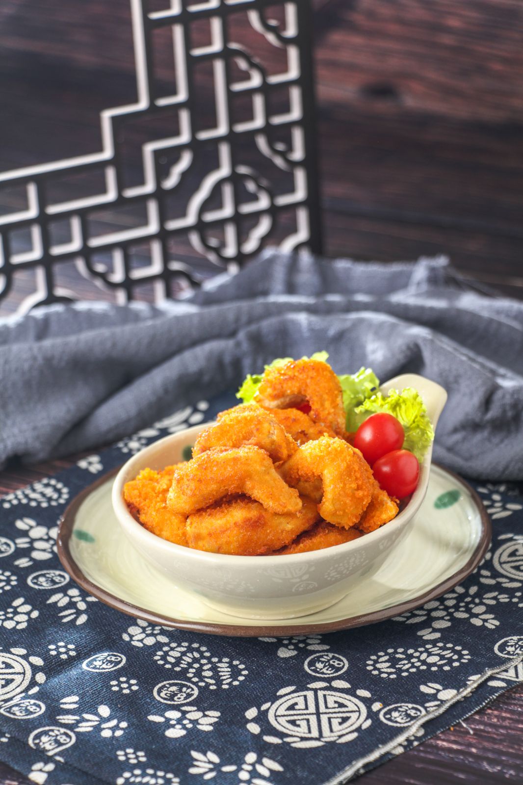 Veg Golden Shrimp Nuggets