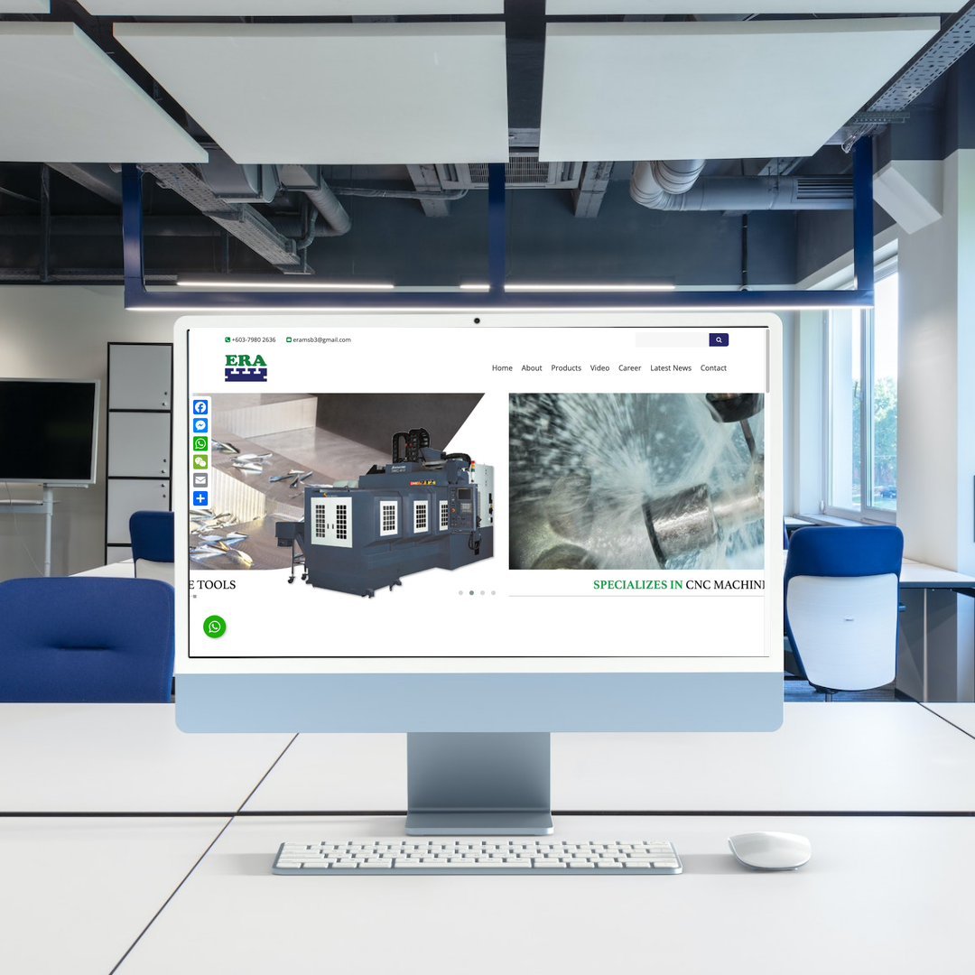 Nucera Machinery (M) Sdn Bhd Website Design & SEO Case Study | Industrial Machinery Distributor in Kuala Lumpur