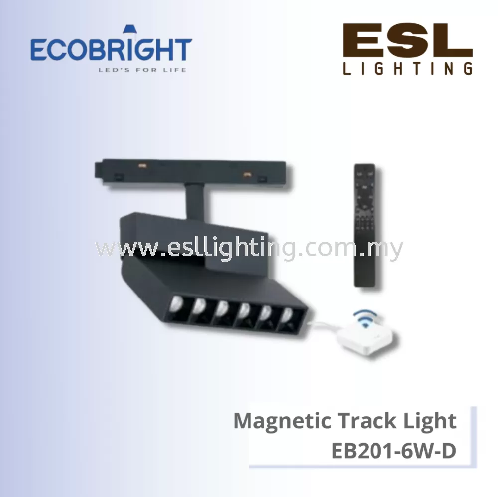 ECOBRIGHT LED Magnetic Track Light Dimmable 6W - EB201-6W-D