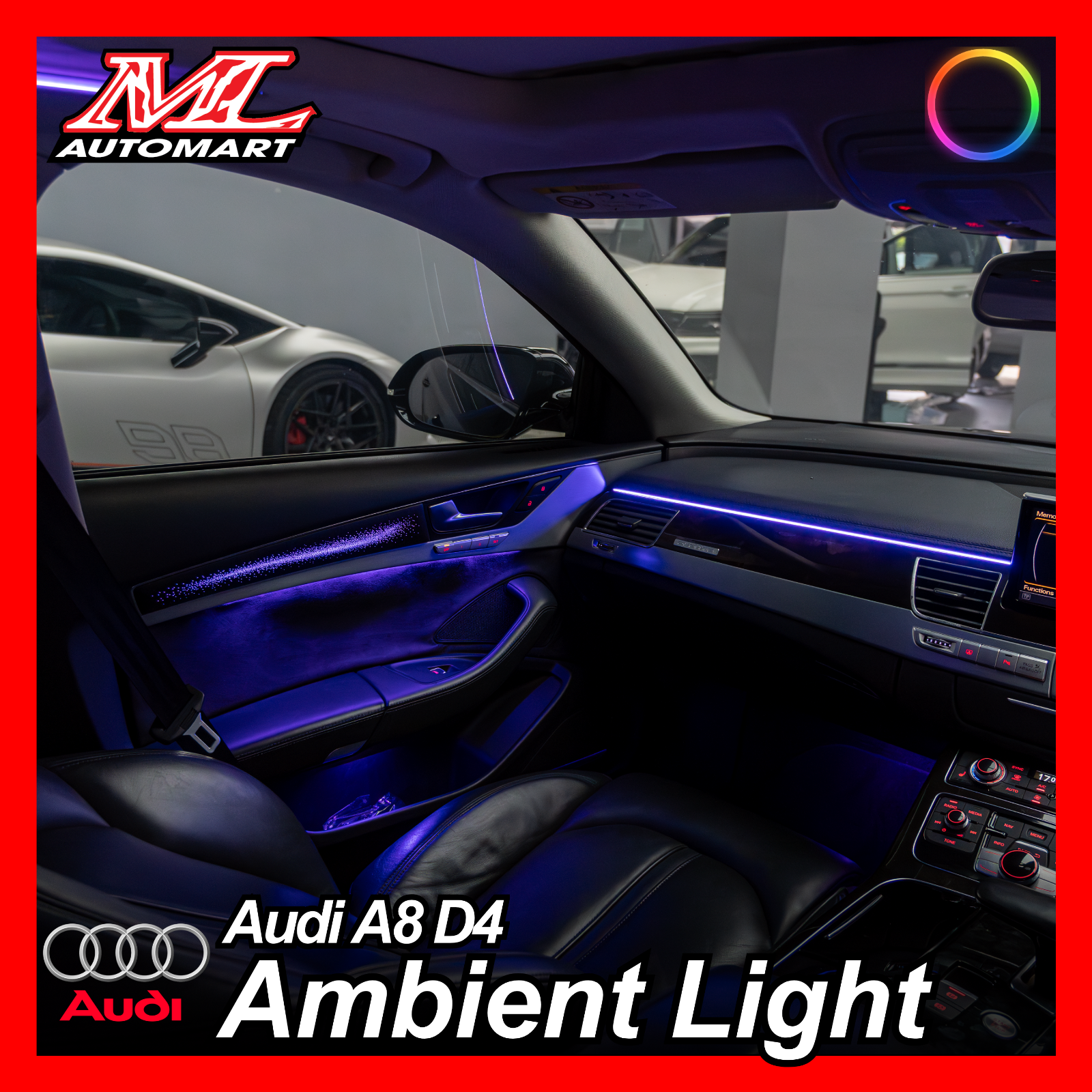 Audi A8 D4 Ambient Light