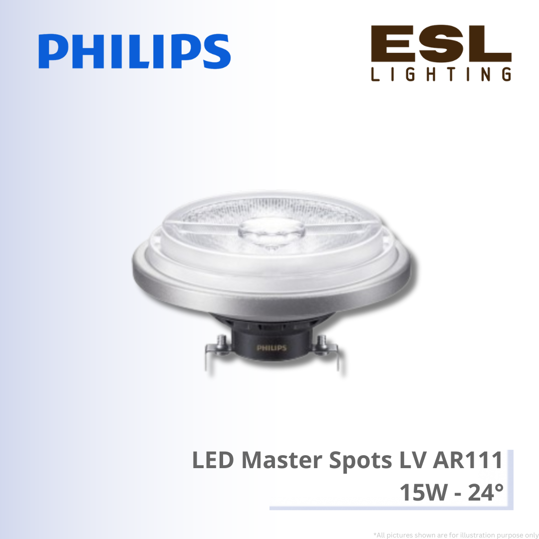 PHILIPS LED Master Spots LV AR111 15W 24掳 - 929002239008 / 929002239108