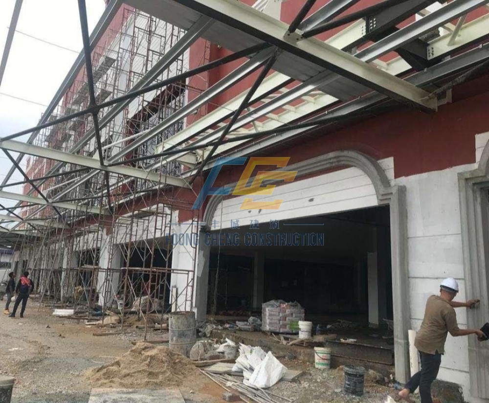 MAIN BUILDING WORKS AND ASSOCIATED EXTERNAL WORKS FOR PEMAJUAN BANGUNAN PERDAGANGAN 2 TINGKAT BESERTA SUB-BASEMENT, TAMPOI, JOHOR  PARAGON MARKET