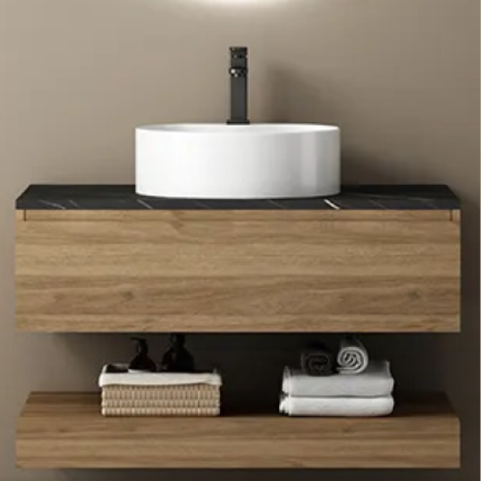 Main Cabinet With Basin #BA-HMC13-800