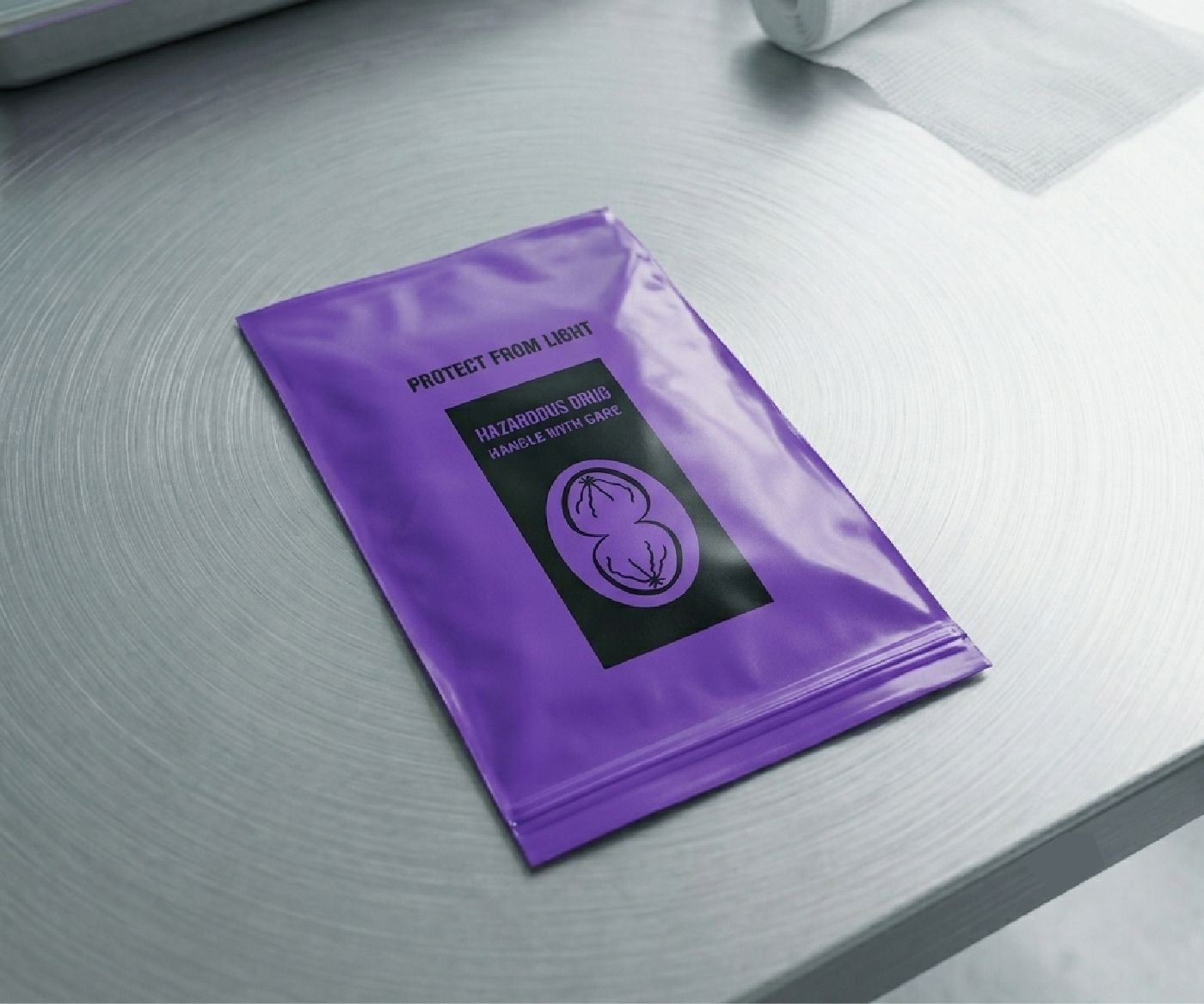Cytotoxic Drug Zipper Bag