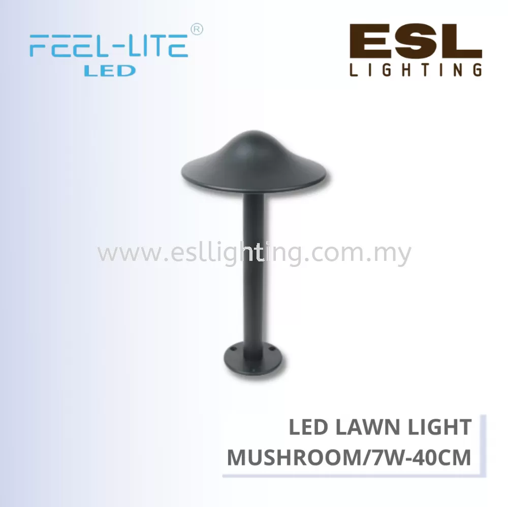 FEEL LITE LED LAWN LIGHT 7W - MUSHROOM/7W - 40CM IP65