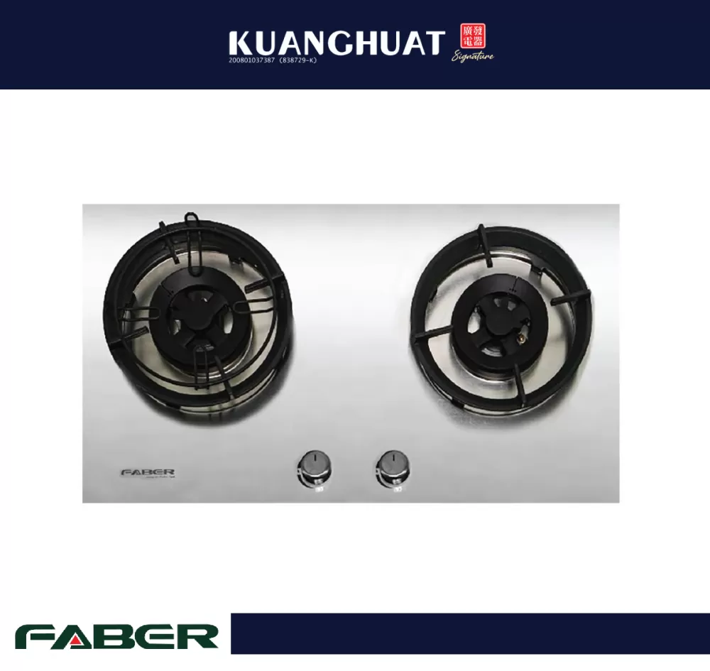 FABER Built-In Gas Hob IVANO 2B/76SS