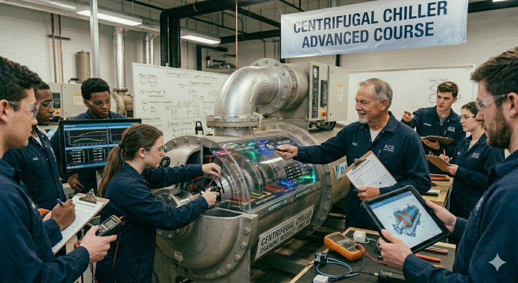 HVAC centrifugal chiller training