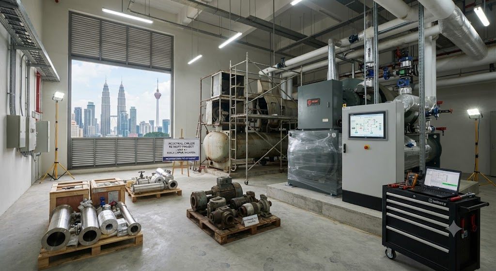 Industrial chiller retrofit contractor Kuala Lumpur