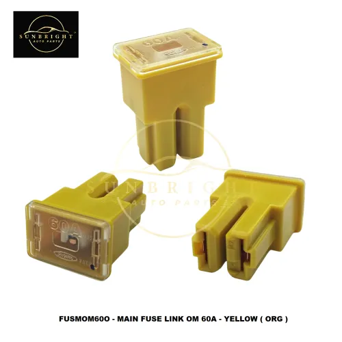 FUSMOM60O - MAIN FUSE LINK OM 60A - YELLOW ( ORG )