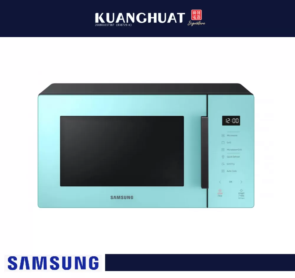 SAMSUNG 23L Grill Microwave Oven with Healthy Grill Fry MG23T5018CN/SM