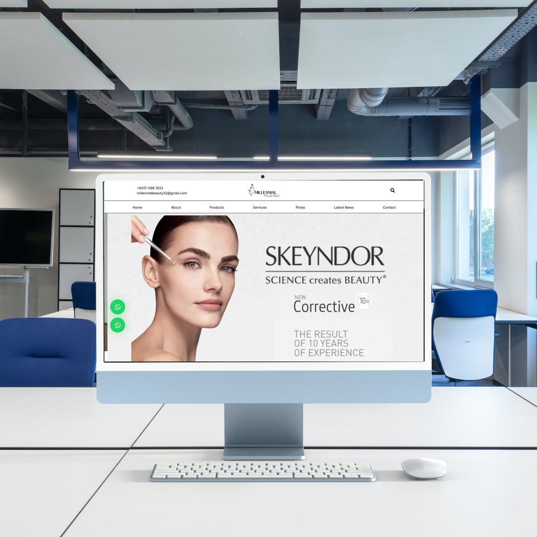 Beauty & Spa Website Design & SEO | Perak