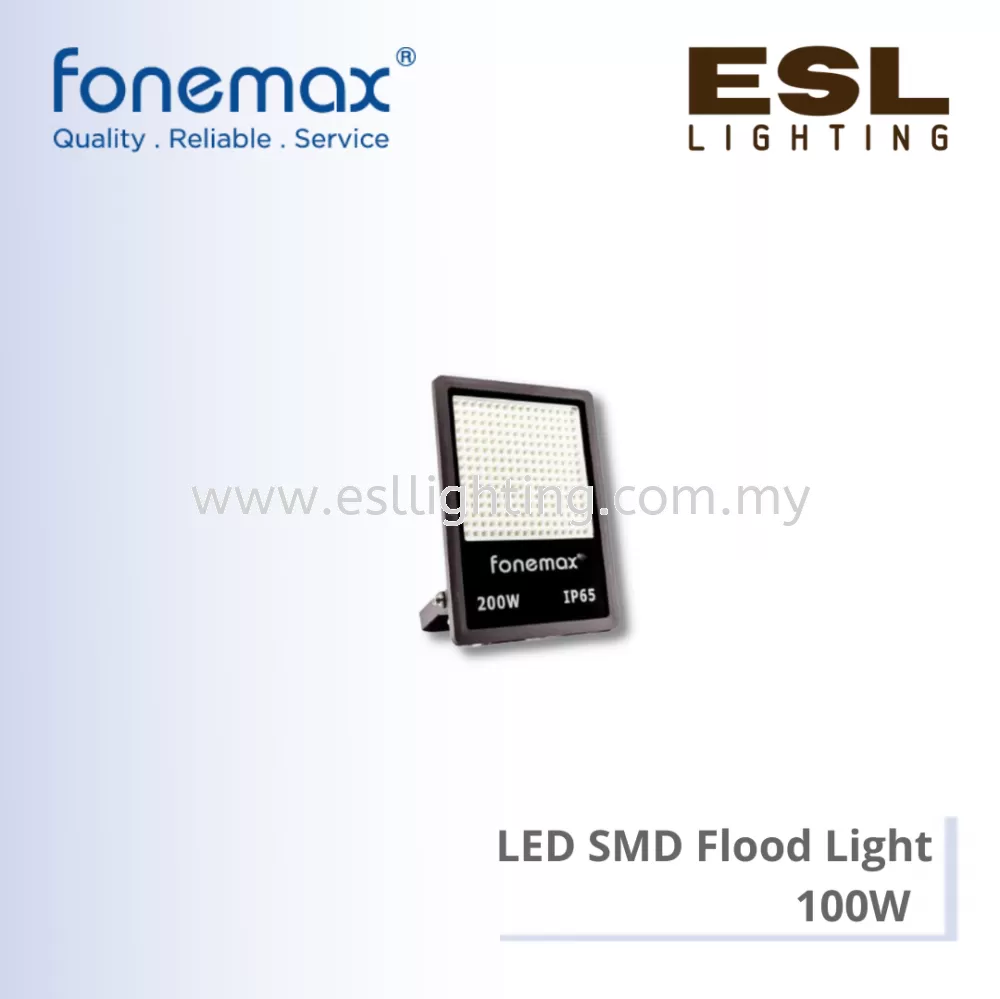 [DISCONTINUE] FONEMAX LED SMD Flood Light 100W - AX-SMD-100W IP65