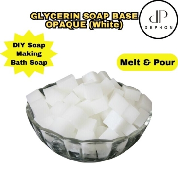 Glycerin Soap Base Opaque (White)