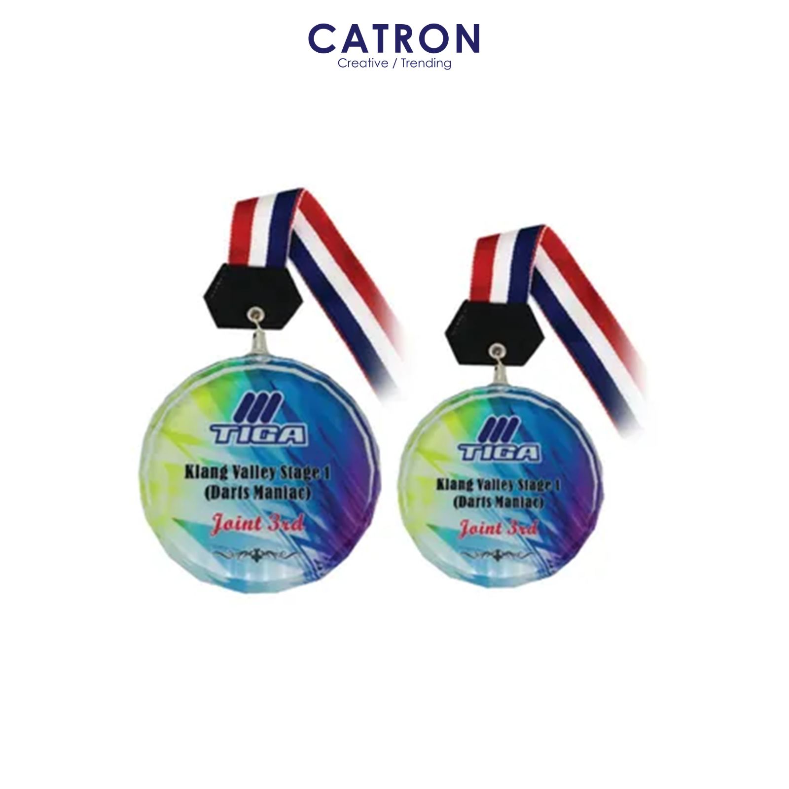 N8120 - CRYSTAL HANGING MEDAL