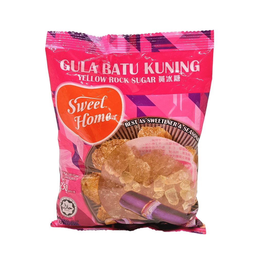 Sweet Home Gula Batu Kuning / Yellow Rock Sugar 250g