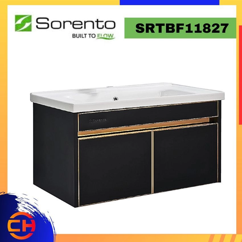 SORENTO 3 IN 1 BATHROOM FURNITURE SRTBF11827 BASIN CABINET 