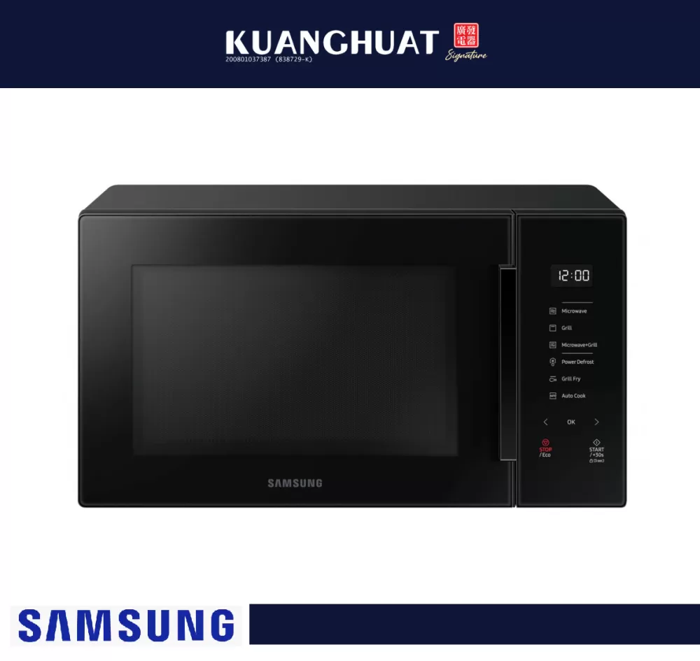 SAMSUNG 23L Grill Microwave Oven with Healthy Grill Fry MG23T5018CK/SM