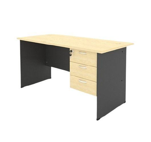 GENERAL 6 FEET OFFICE TABLE C/W HANGING DRAWER 3D