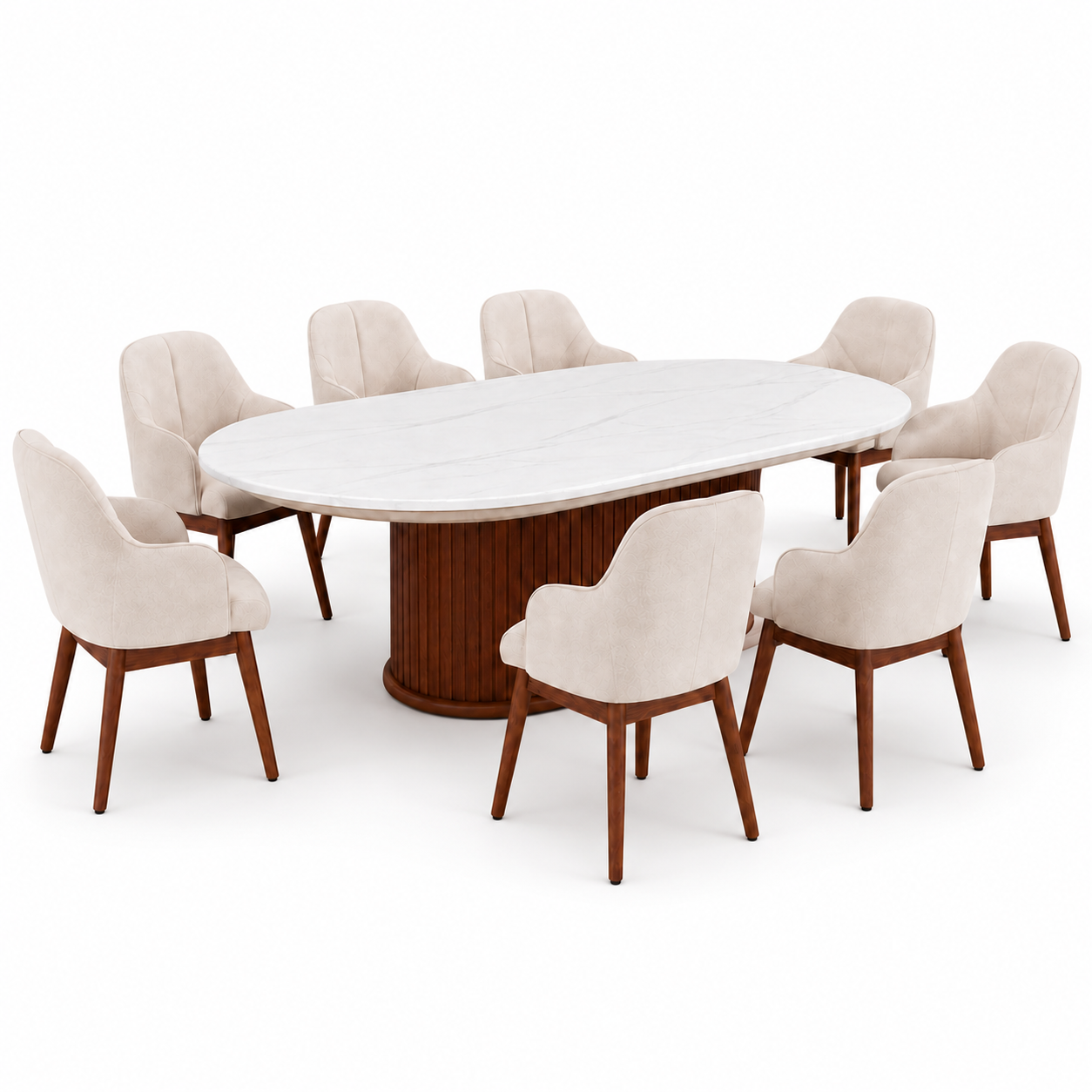 Marbella Oval Dining Set
